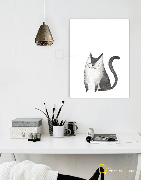 Meow Mackerel - Classic Gallery Wrap