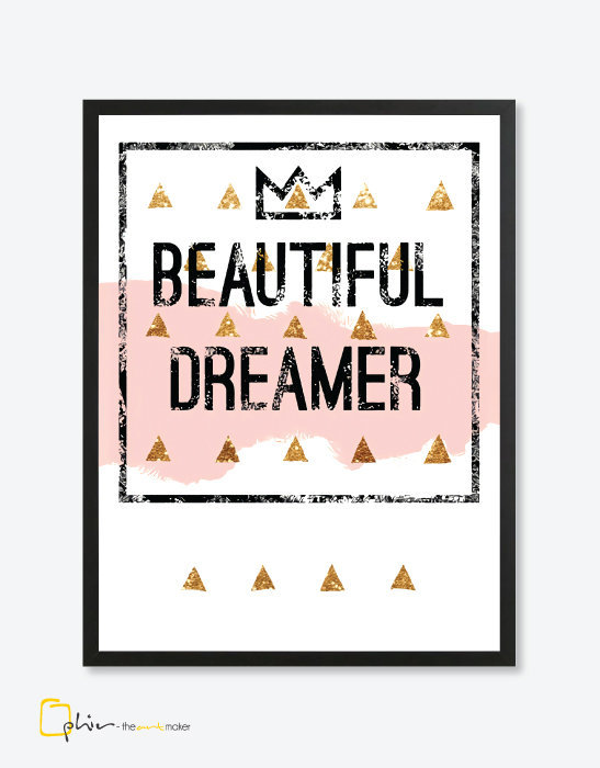 Beautiful Dreamer - Wooden Frame